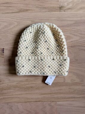 Anthropologie Maeve Hat with Rhinestone — NWT!